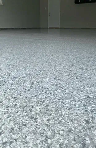 polished concrete floor